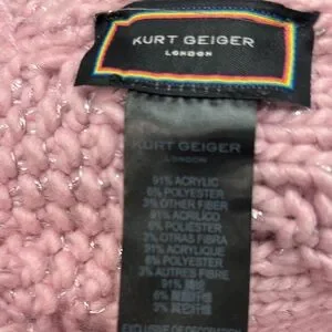Kurt Geiger | Accessories | Kurt Geiger Sparkling Pink Knit  display picture 2